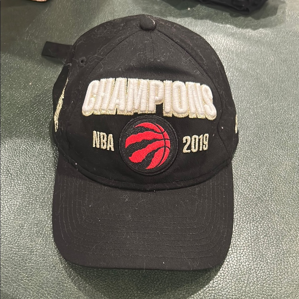 NBA Black and Gold Champions Cap